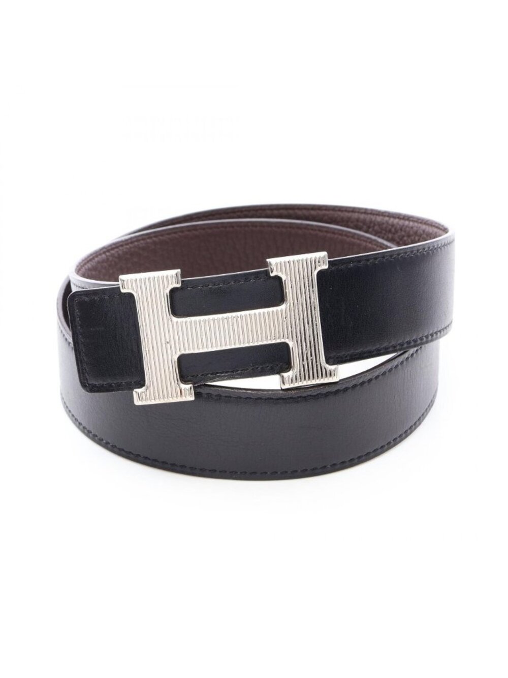 Hermes Belt Constance H Reversible Leather